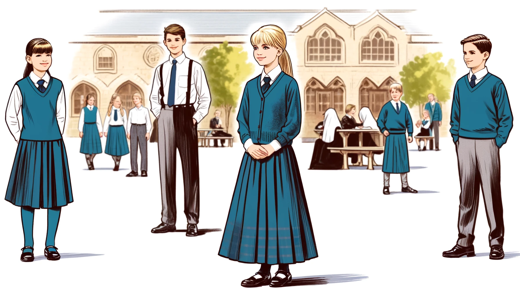 Vestimenta para Escuelas Cristianas