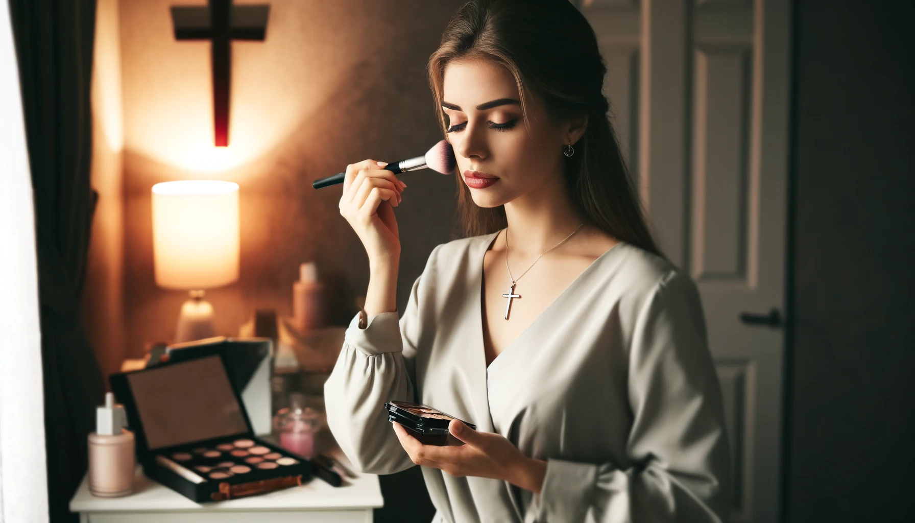 Las cristianas se pueden maquillar