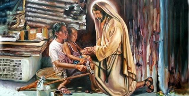 Yeshua con los pobres